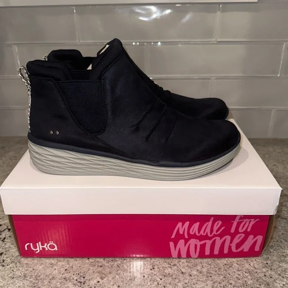 ryka wedge ankle boots